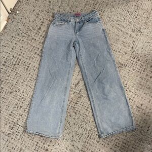Raelynn Edikted Light Blue Straight Leg Jeans